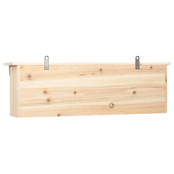 Vidaxl Sparrow House With 5 Rooms 68X15x21 Cm Firwood Bird Houses