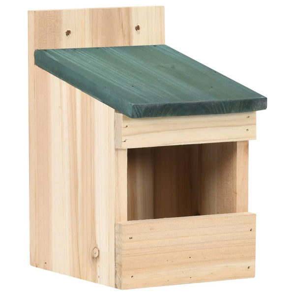 4 Pcs 12X16x20 Cm Firwood Bird Houses