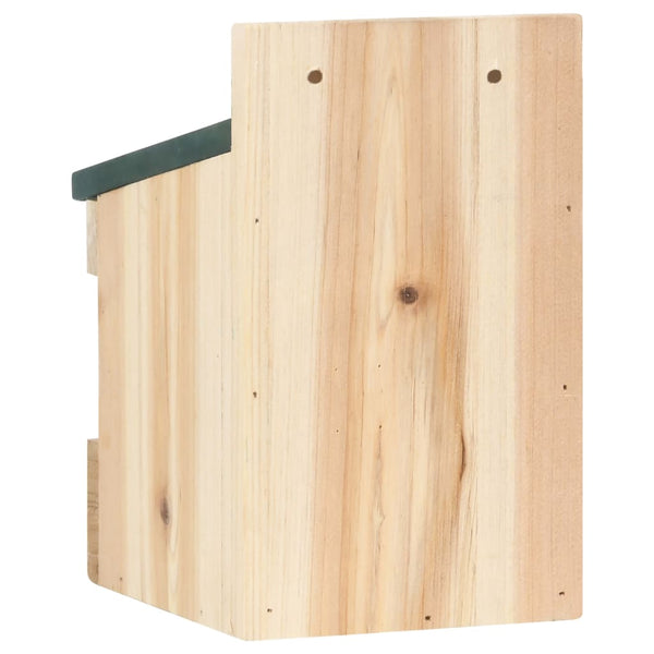 4 Pcs 12X16x20 Cm Firwood Bird Houses