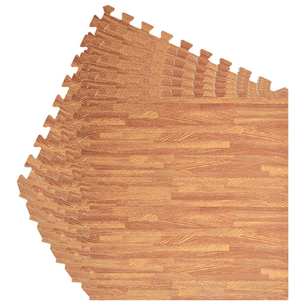 Floor Mats 6 Pcs Wood Grain 2.16 Eva Foam