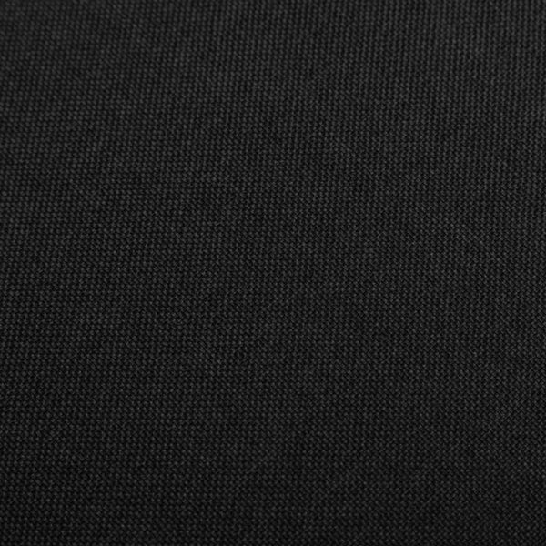 Bar Stools 2 Pcs Black Fabric Benches Bar Stools