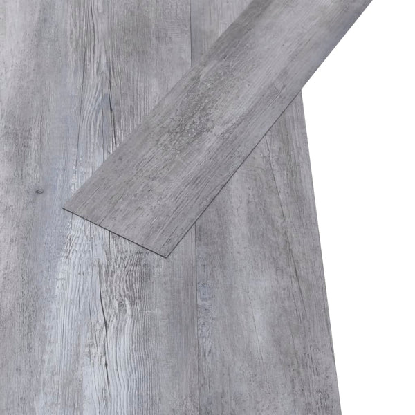 Pvc Flooring Planks 5.02 M Mm Self-Adhesive Matt Wood Grey