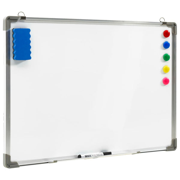 Vidaxl Magnetic Dry Erase Whiteboard 70X50 Cm Steel Whiteboards