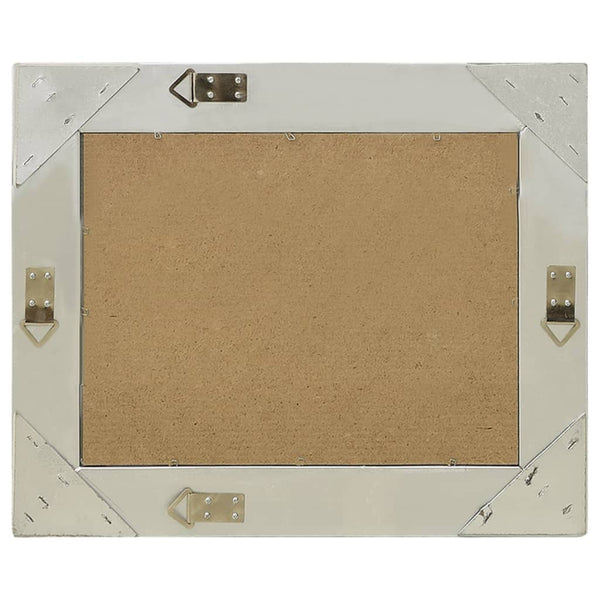Vidaxl Wall Mirror Baroque Style 60X40 Cm Silver Mirrors