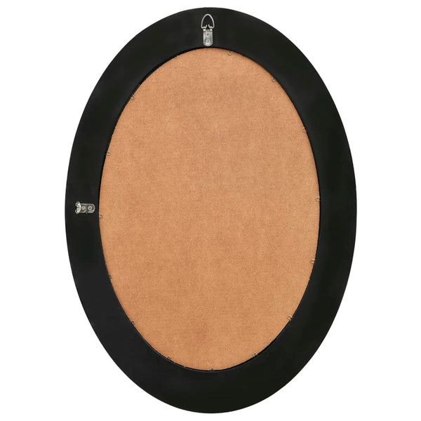Wall Mirror Baroque Style 50X70 Cm Black Mirrors