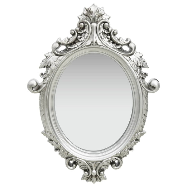 Wall Mirror Castle Style 56X76 Cm Silver Mirrors