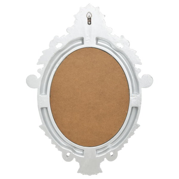 Wall Mirror Castle Style 56X76 Cm Silver Mirrors