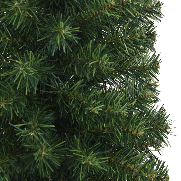 Vidaxl Slim Artificial Christmas Tree With Stand Green 210 Cm Pvc Seasonal Decorations