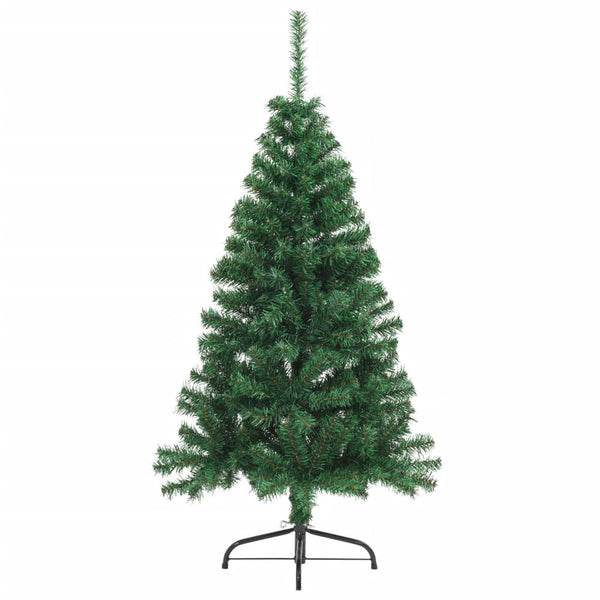 Vidaxl Artificial Half Christmas Tree With Stand Green 150 Cm Pvc Seasonal Decorations
