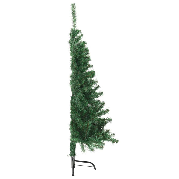 Vidaxl Artificial Half Christmas Tree With Stand Green 150 Cm Pvc Seasonal Decorations