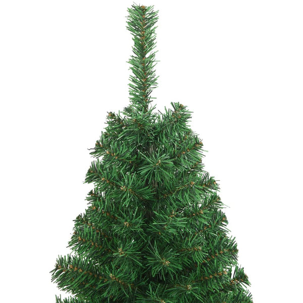 Artificial Christmas Tree With Thick Branches Green 150 Cm Pvc Seasonal Decorations