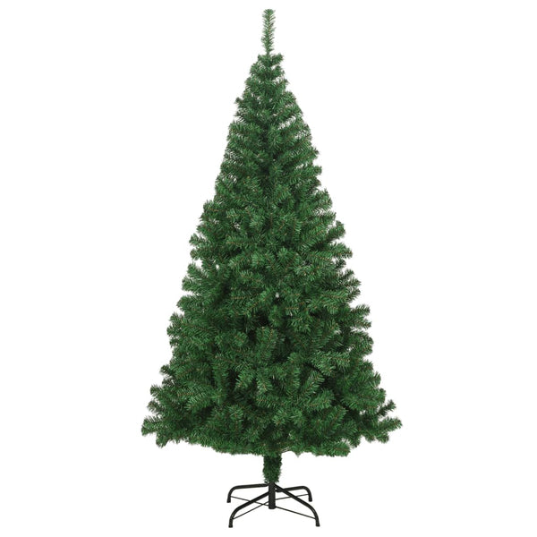 Artificial Christmas Tree With Thick Branches Green 180 Cm Pvc Seasonal Decorations