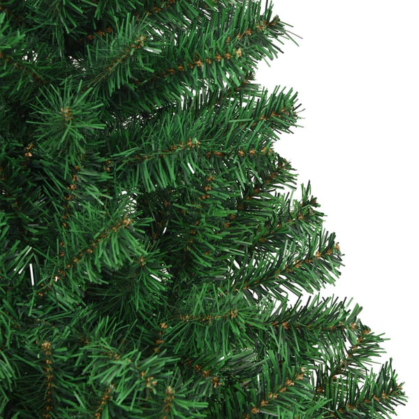 Artificial Christmas Tree With Thick Branches Green 180 Cm Pvc Seasonal Decorations