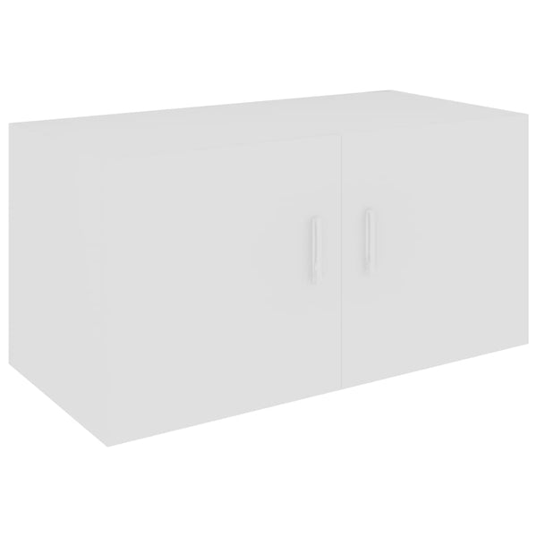 Wall Mounted Cabinet White 80X39x40 Cm Engineered Wood Cabinets & Cupboards