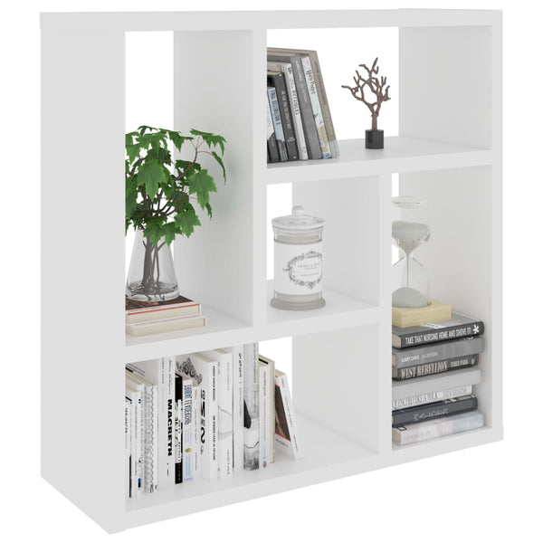Wall Shelf White 45.1X16x45.1 Cm Engineered Wood Wall Shelves