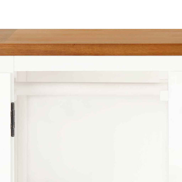 Vidaxl Wardrobe 76X52x105 Cm Solid Oak Wood Wardrobes