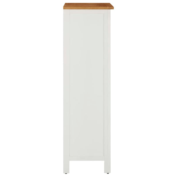 Cabinets & Cupboards Wine Cabinet 56X32x110 Cm Solid Oak Wood