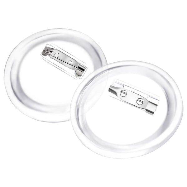 Button Badges Kit With Pins 100 Sets Acrylic 44 Mm Badge & Button Makers