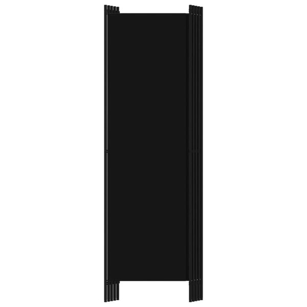 Vidaxl 5 Panel Room Divider Black 250X180 Cm Screens & Room Dividers