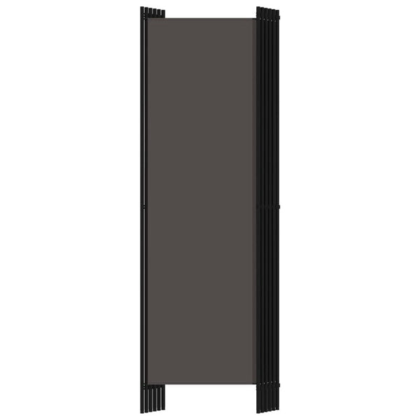 Vidaxl 6 Panel Room Divider Anthracite 300X180 Cm Screens & Room Dividers