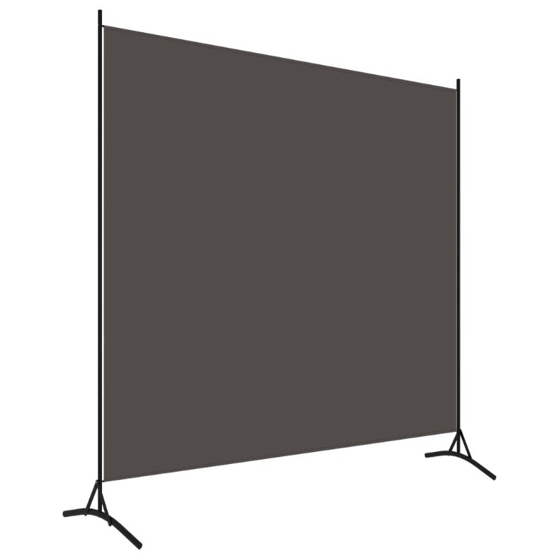 Room Divider Anthracite 175X180 Cm Fabric Screens & Room Dividers