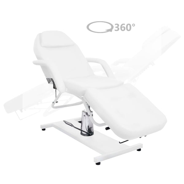 Vidaxl Massage Table White 180X62x(87 112) Cm Massage Tables & Chairs