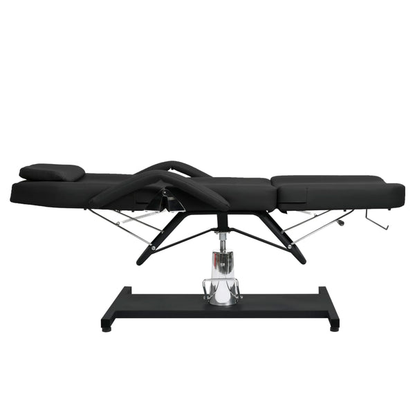 Massage Table Black 180X62x(87 112) Cm Massage Tables & Chairs