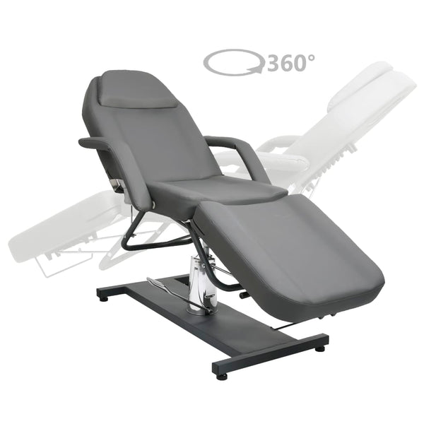 Vidaxl Massage Table Grey 180X62x(87 112) Cm Massage Tables & Chairs