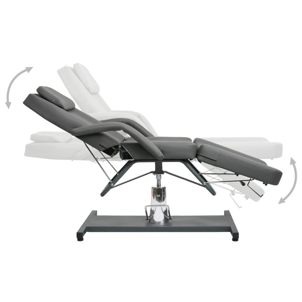 Vidaxl Massage Table Grey 180X62x(87 112) Cm Massage Tables & Chairs
