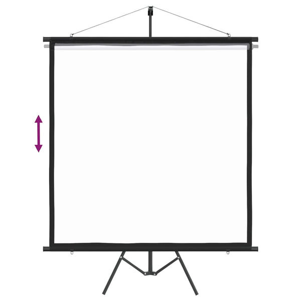 Projection Screen With Tripod 144.8 Cm 1:1