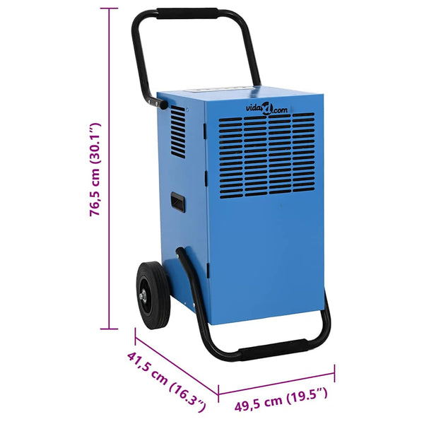 Vidaxl Dehumidifier 50 L/24H 650 W Dehumidifiers