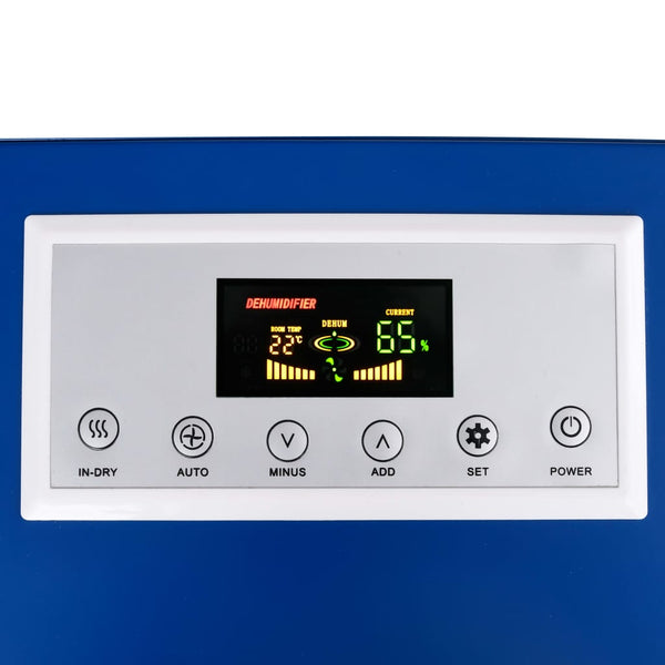 Vidaxl Dehumidifier With Hot Gas Defrost 50 L/24H 650 Dehumidifiers
