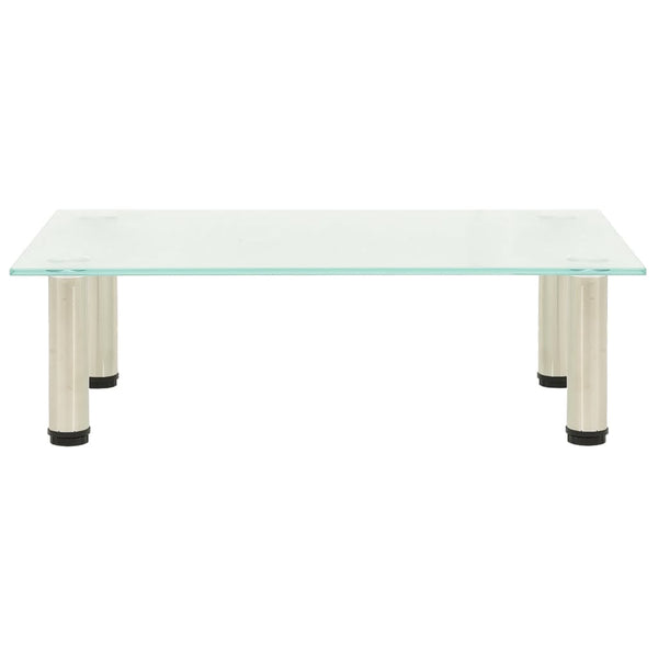 Tv Stand Frosted 60X35x17 Cm Tempered Glass Tv Stands & Entertainment Units