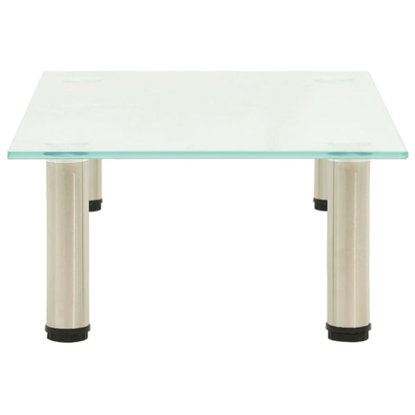 Tv Stand Frosted 60X35x17 Cm Tempered Glass Tv Stands & Entertainment Units