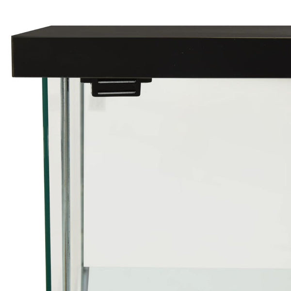 Cabinets & Cupboards Storage Cabinet Tempered Glass Black
