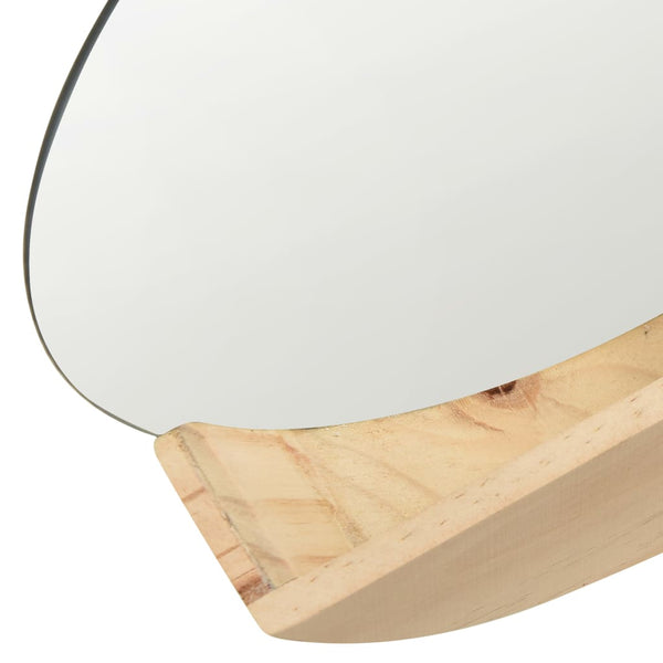 Wall Mirror Solid Pinewood 35 Cm Mirrors