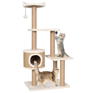 Cat Tree With Scratching Post 123Cm Seagrass