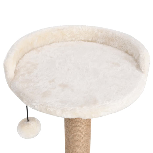 Cat Tree With Scratching Post 123Cm Seagrass Furniture & Scratchers