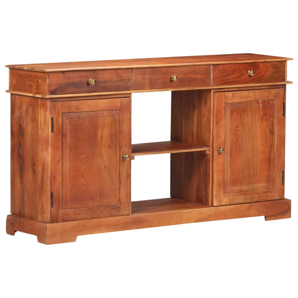 Sideboard 135X35x75 Cm Solid Acacia Wood Sideboards & Buffets