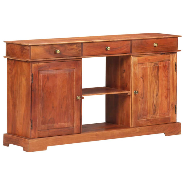 Sideboard 135X35x75 Cm Solid Acacia Wood Sideboards & Buffets