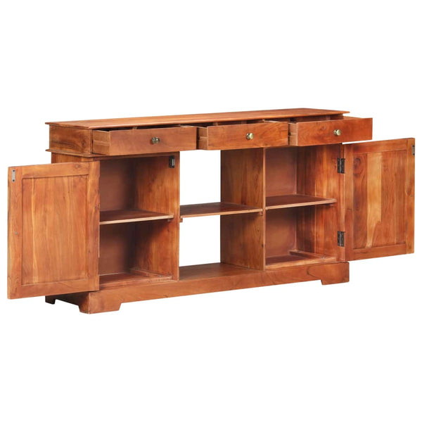 Sideboard 135X35x75 Cm Solid Acacia Wood Sideboards & Buffets