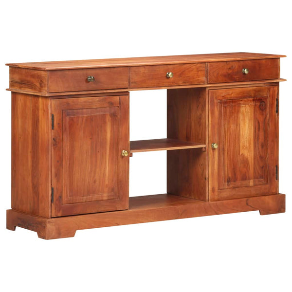 Sideboard 135X35x75 Cm Solid Acacia Wood Sideboards & Buffets