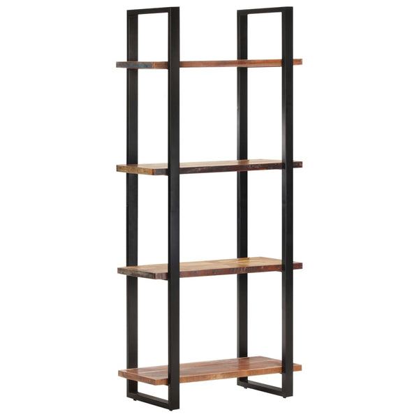Vidaxl 4 Tier Bookcase 80X40x180 Cm Solid Reclaimed Wood Seasonal Decorations