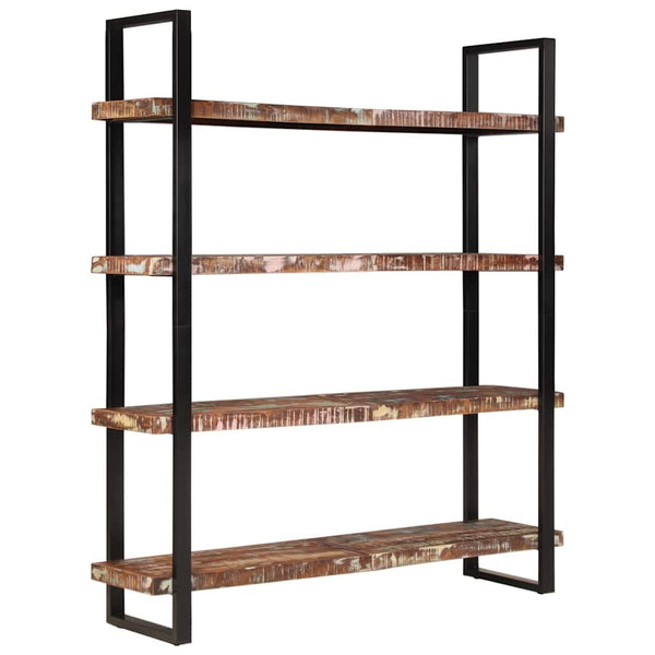 Vidaxl 4 Tier Bookcase 160X40x180 Cm Solid Reclaimed Wood Bookshelves