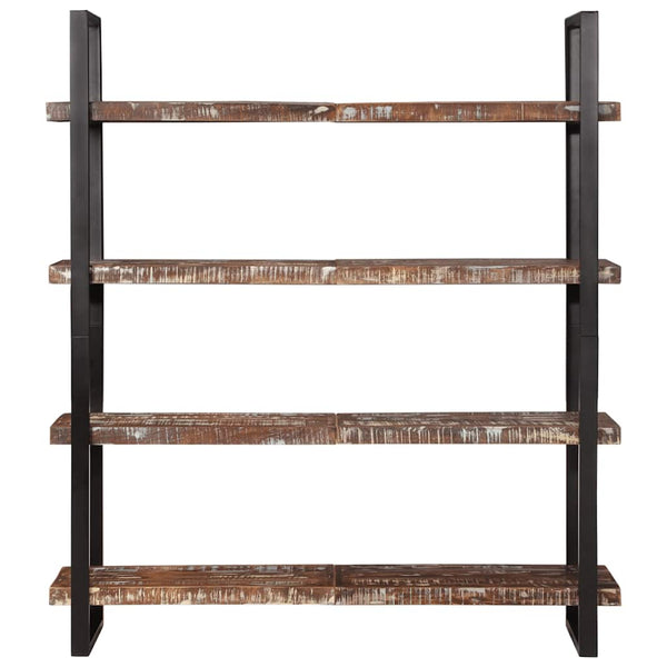 Vidaxl 4 Tier Bookcase 160X40x180 Cm Solid Reclaimed Wood Bookshelves