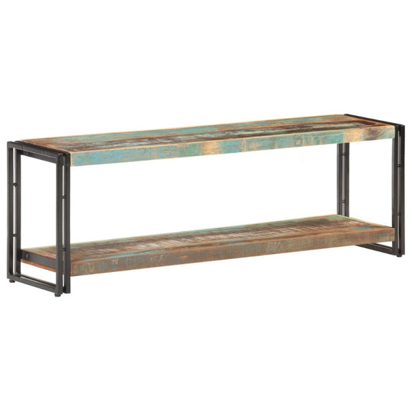 Tv Cabinet 120X30x40 Cm Solid Reclaimed Wood