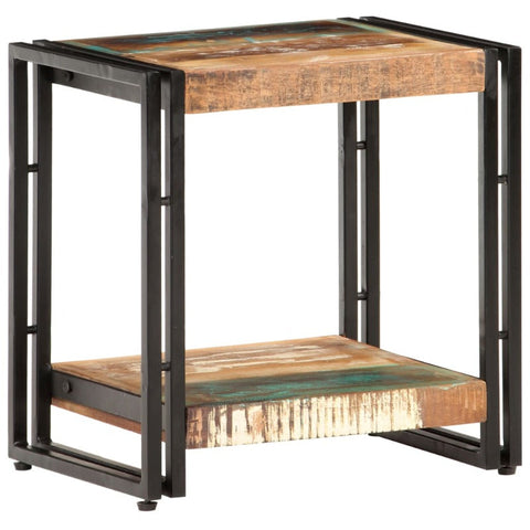 Side Table 40X30x40 Cm Solid Reclaimed Wood Side Tables