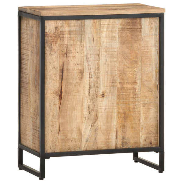 Wine Cabinet 62X33x78.5 Cm Rough Mango Wood Racks