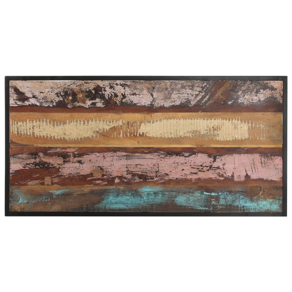 Dining Table 120 Cm Solid Reclaimed Wood Dining Tables