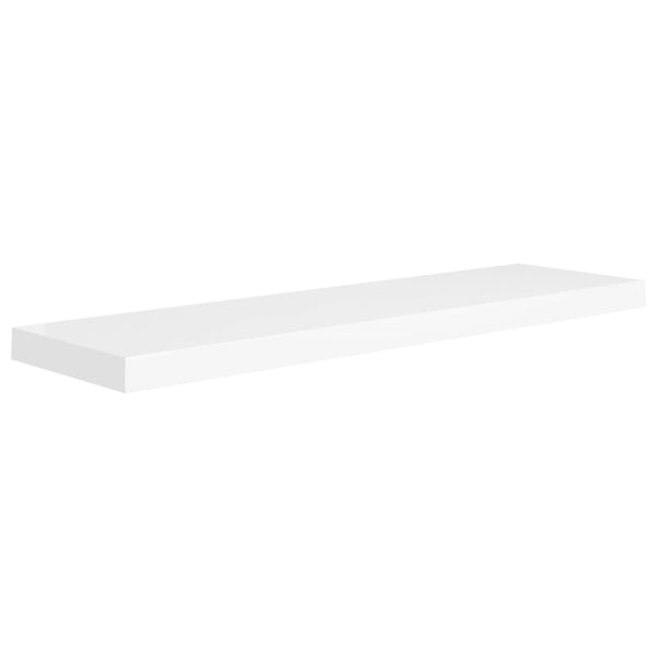 Vidaxl Floating Wall Shelf White 90X23.5X3.8 Cm Mdf Wall Shelves